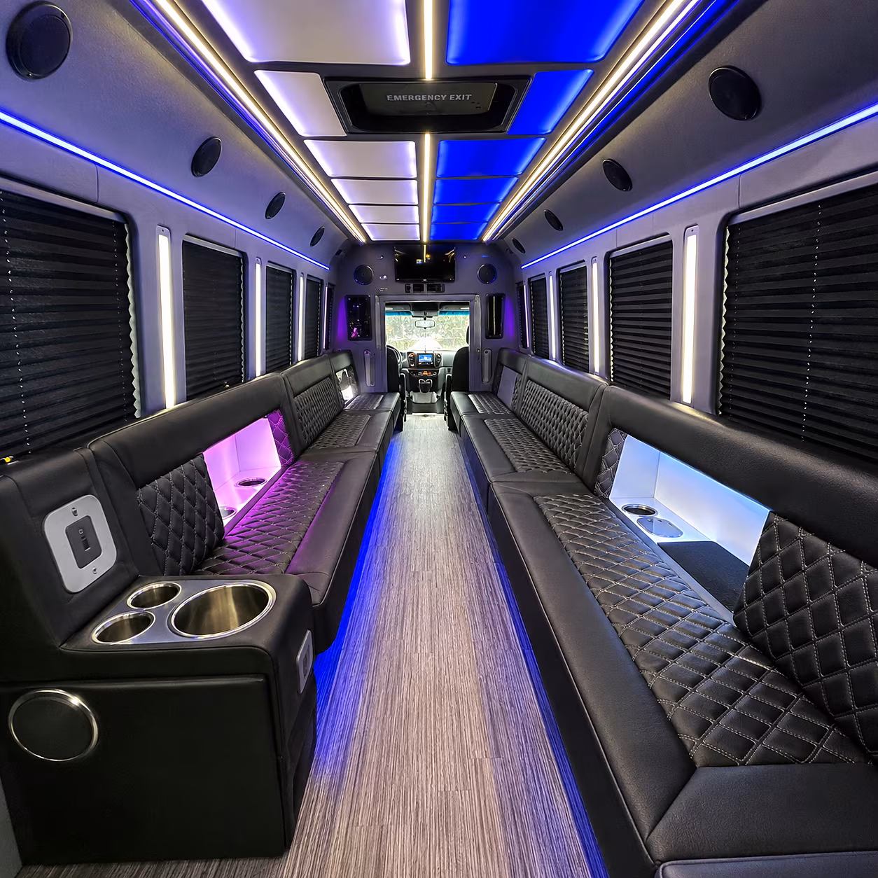 howell new years eve party bus rental