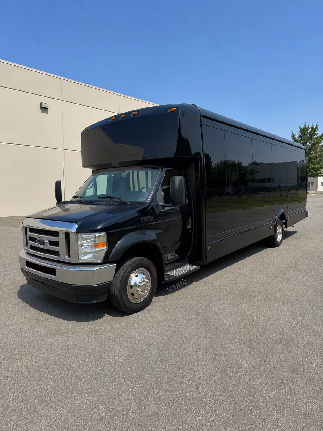 howell party bus booking step 1