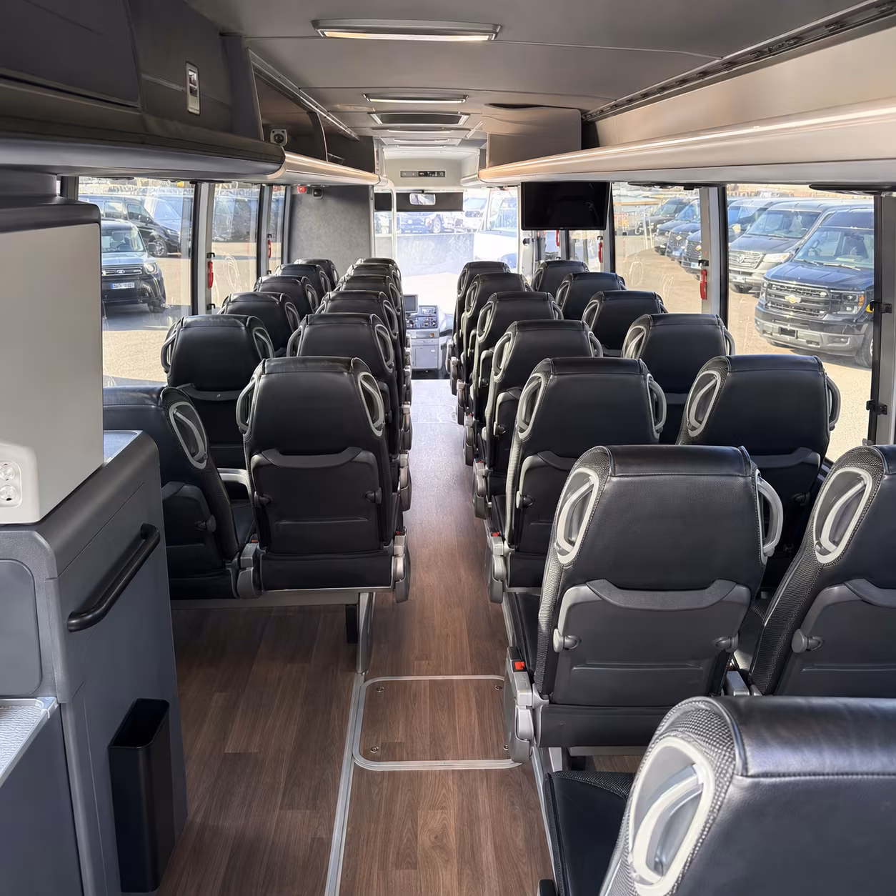 howell sporting event transportation onboard seating
